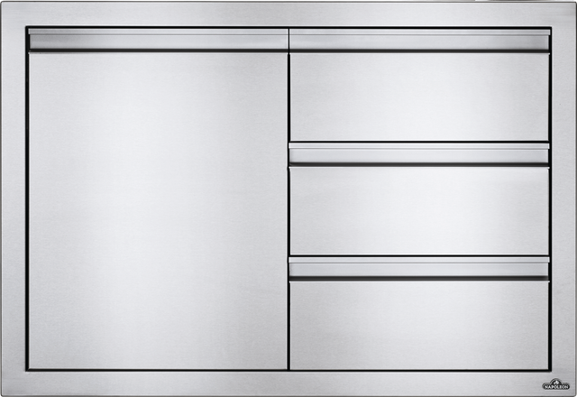 Napoleon Stainless Steel Single Door & Triple Drawer Combo-0