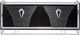Michael Amini® Carmela Glossy Charcoal Sand Console Table-2