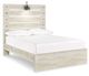 Signature Design by Ashley® Cambeck 3-Piece Whitewash White Full Panel Bed Set-1