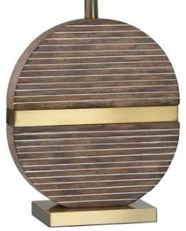 StyleCraft Brown/Tinker Gold Table Lamp-2