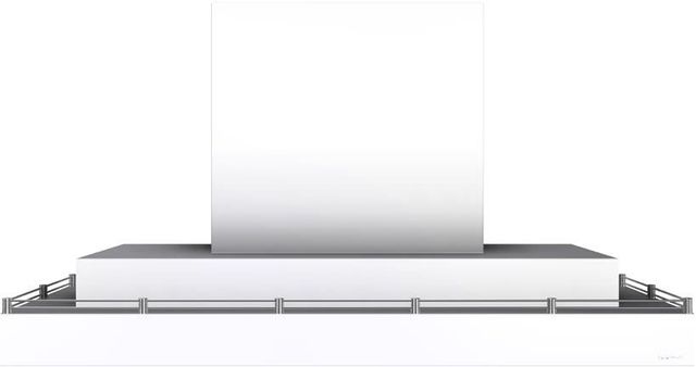 Vent-A-Hood® 60" White Contemporary Wall Mount Range Hood-0