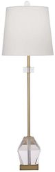 Bassett Mirror Hampton Clear/Gold Table Lamp-0