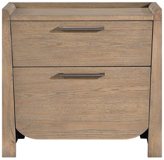 Homelegance® Riley Light Brown Nightstand-2
