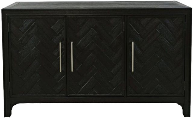 Jofran Inc. Gramercy Noir 3-Door Accent Cabinet-2