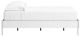 Signature Design by Ashley® Hallityn Matte White Youth Full Platform Bed-3