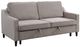 Homelegance® Adelia Cobblestone Convertible Studio Sofa with Pull-out Bed-0