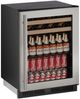 U-Line 1000 Series 5.4 Cu. Ft. Stainless Steel Beverage Center-0