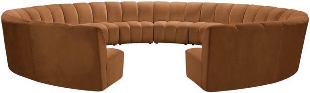 Meridian Furniture Infinity 12-Piece Saddle Velvet Modular Sectional-1