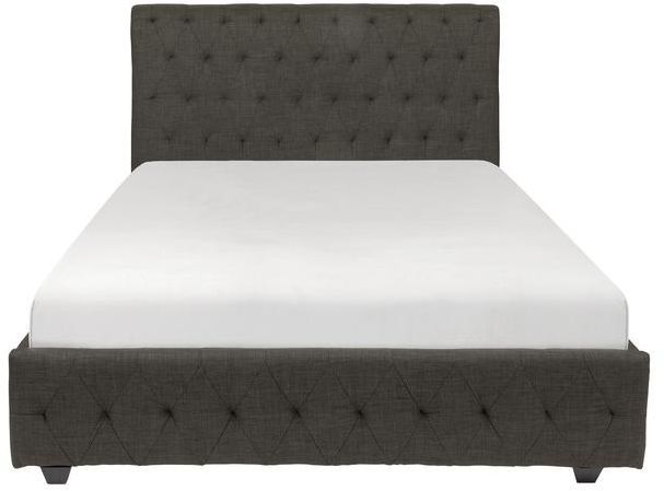 Homelegance® Baldwyn Charcoal Youth Full Upholstered Sleigh Bed-2