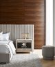 Universal Explore Home™ Modern Soren White Bedside Table with Pumice Base-1