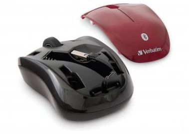 Verbatim Bluetooth Wireless Tablet Multi-Trac Red LED Mouse-1