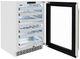 ZLINE Autograph Edition Touchstone 24 " 4.8 Cu. Ft. Stainless Steel Glass Door and Champagne Bronze Helix Handle Dual Zone 44 Bottle Wine Cooler -3