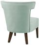 Olliix by Madison Park Grafton Blue Armless Accent Lounge Chair-2