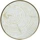 A & B Home Black/Gold/Silver Round Mirrored Decorative Tray-2