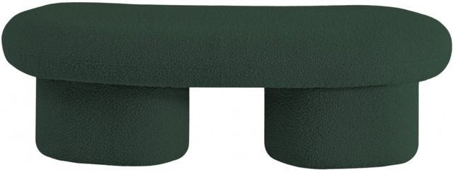 Meridian Furniture Luka Green Bench-2