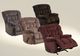 iAmerica Davis Chocolate Chaise Manual Rocker Recliner-3