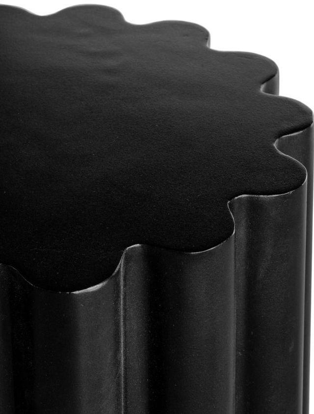 Moe's Home Collection Taffy Black Concrete Outdoor Accent Table-1