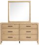 Magnussen Home® Somerset Butternut Landscape Mirror-2
