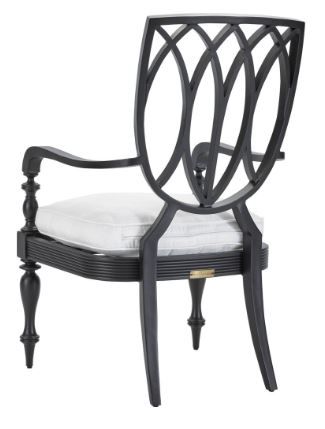 Lane Venture® Hemingway Islands Black Truffle Dining Arm Chair-1