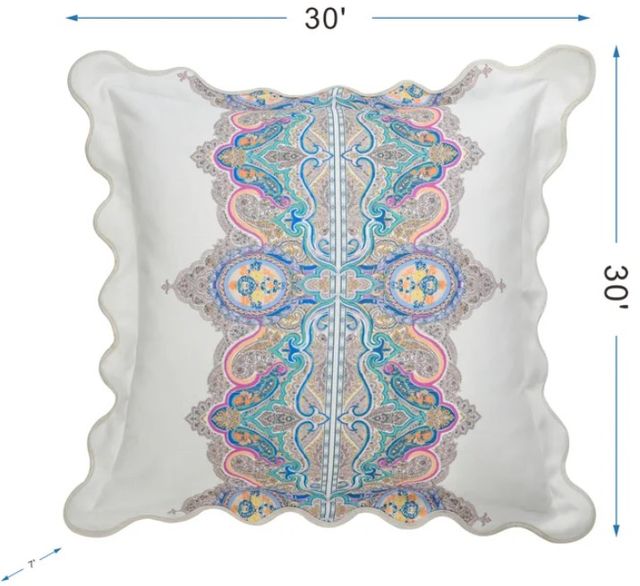 Stylecraft Tamara Day White Designer Pillow-2