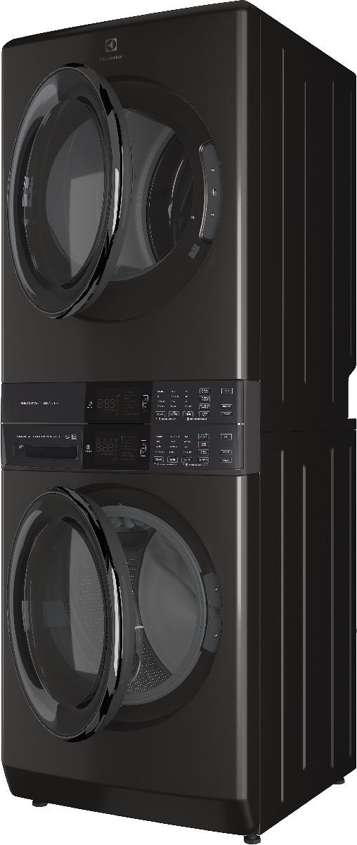 Electrolux Laundry Tower™ Titanium Electric Laundry Center, 5.2 Cu. Ft. Washer, 8.0 Cu. Ft. Dryer-2