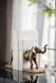 A & B Home Copper Elephant Bookends-5