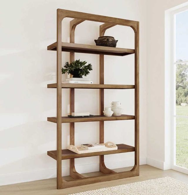 Classic Home Gordon Natural Bookcase-1