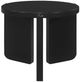 Coaster® Cordova Black Round End Table-0