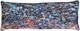 Stylecraft Norman Wyatt Home Navy Blue/Pink Designer Lumbar Pillow-0