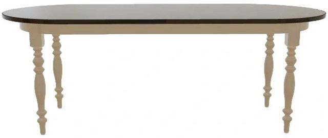 Mavin Customizable 38" x 84" Oval Dining Table-1