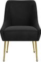 Zuo® Modern Madelaine Black/Gold Dining Chair-1