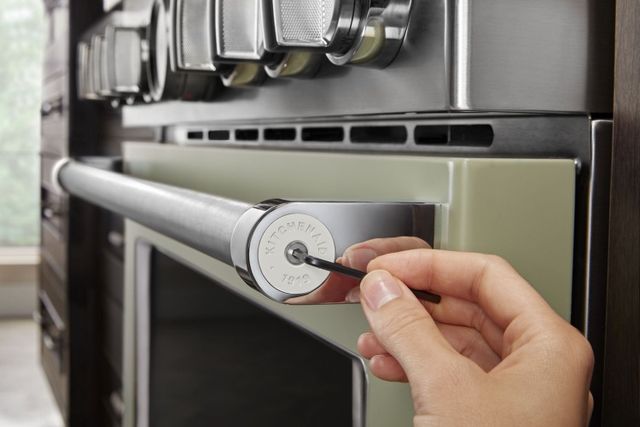 KitchenAid® Mascarpone Commercial-Style Range Handle Medallion Kit-4