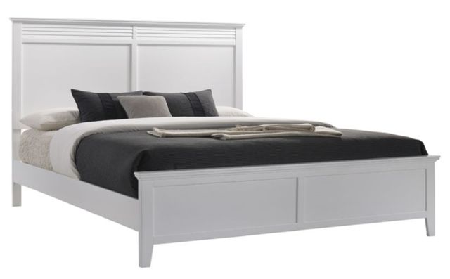 American Wholesale Furniture Cottage Bay 3-Piece White Queen Bedroom Set-1