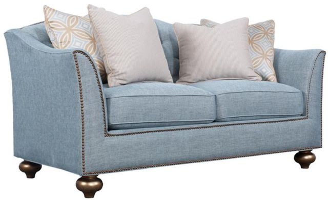 Magnussen Home® Janie Aqua Loveseat-0