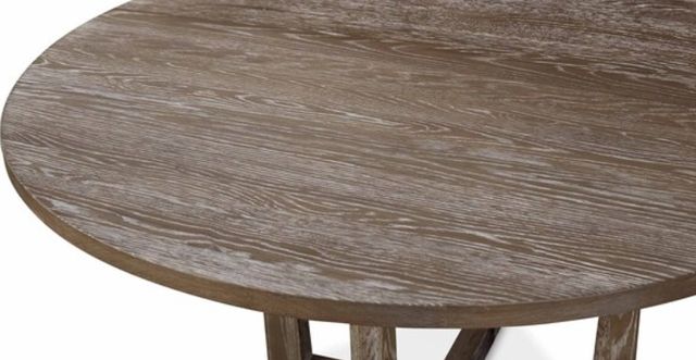 Bassett® Furniture Customizable BenchMade Liam 48" Oak Round Table-2