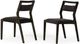 VIG Furniture Modrest Roger 2-Piece Acacia Dining Chair Set-4