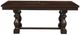Mazin Furniture Yates Burnished Dark Oak Dining Table-1