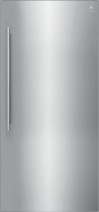 Front view of the Electrolux 33 in. 18.9 Cu. Ft. Stainless Steel Built In Counter Depth Column Refrigerator