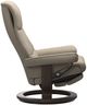 Stressless® by Ekornes® Customizable View Medium Power Recliner with Classic Base-2