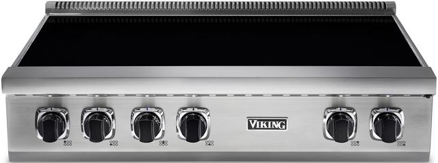 Viking® 5 Series 36" Stainless Steel Induction Rangetop-0