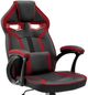 Armen Living Aspect Black/Red Adjustable Racing Gaming Chair-2