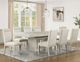 Steve Silver Co. Garland 9-Piece Eggshell/Sand Dining Table Set-0