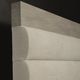 Bernhardt Linea Cerused Greige/Gray Upholstered Queen Panel Bed-3