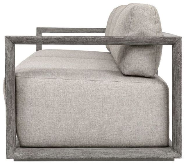 Uttermost® Remsen Dove/Weathered Gray Wooden 4-Seater Outdoor Sofa-4