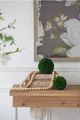 A & B Home Green 6.5" Artificial Boxwood Topiary Ball-2