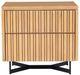Currey & Company Indeo Washed Oak Nightstand-1