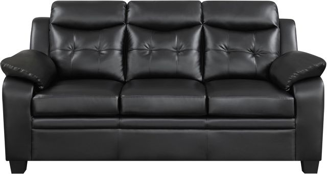 Coaster® Finley Black Sofa-0