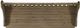 Elements International Stone Grey Pew Bench-4