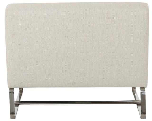 Moe's Home Collection Jules Flecked Beige Aluminum/Polyester Outdoor Accent Chair-3
