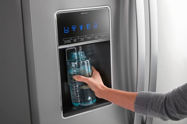 Factory Blemish - Whirlpool® 26.8 Cu. Ft. Fingerprint Resistant Stainless Steel French Door Refrigerator-4